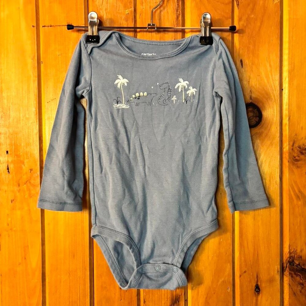 Carter-s Blue Sleepsuits-babygrows